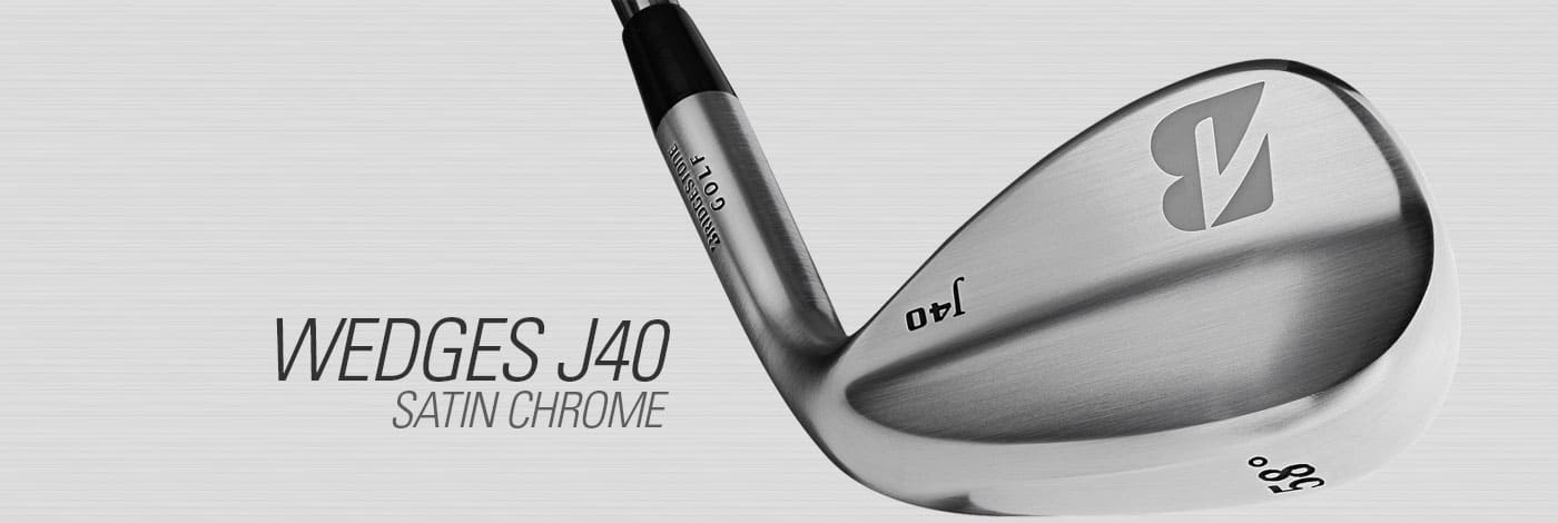 Wedges J40 Satin Chrome