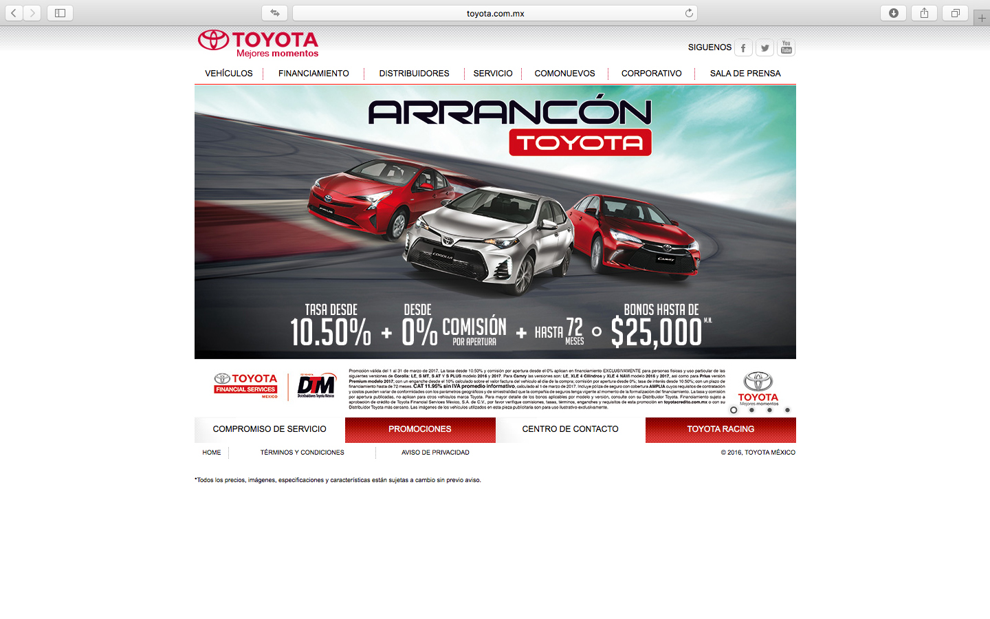 Arrancon Toyota